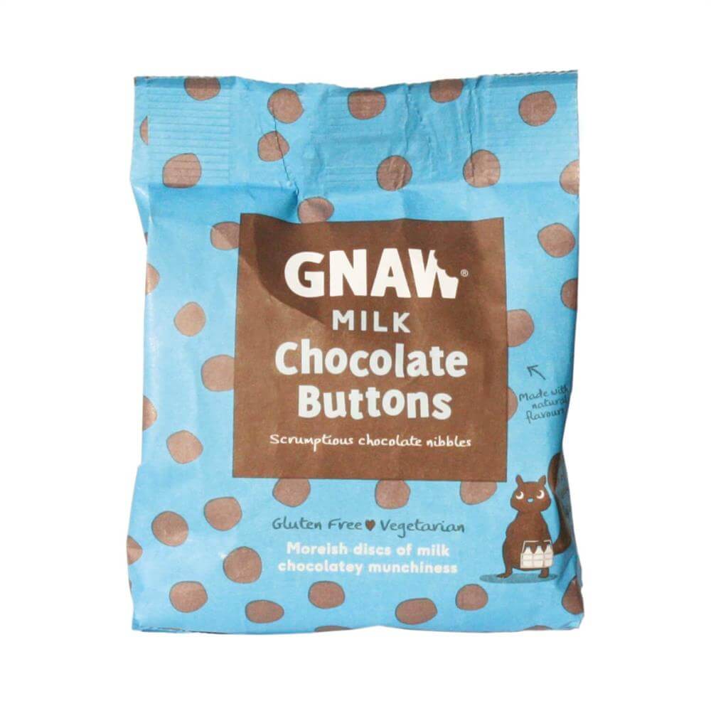 Gnaw Milk Chocolate Buttons 150g
